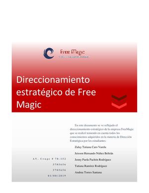 Informe General Free Magic