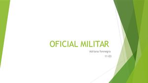Oficial Militar