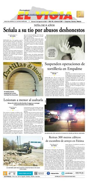 2 de agosto del 2019