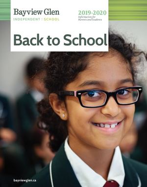 Bayview Glen Back To School 2019