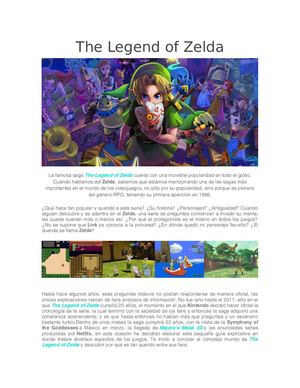 The Legend Of Zelda