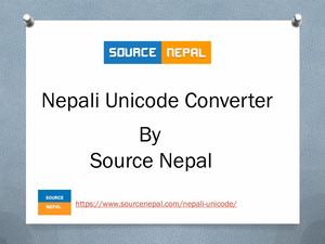 Nepali Unicode