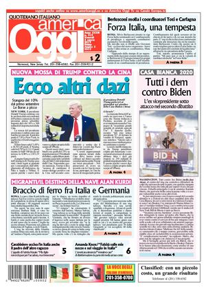 America Oggi 2 Agoto 2019