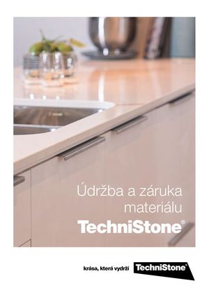 Technistone, Údržba a záruka materiálu, Cz
