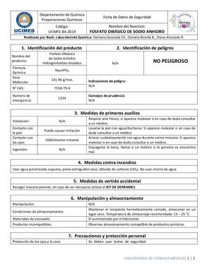 Fosfato Dibásico De Sodio