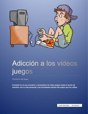 Adicción A Los Videos Juegos