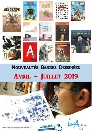 Nouveautés BD avril à Juillet 2019