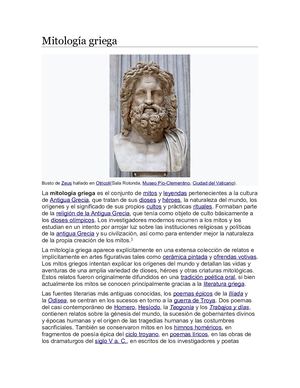 Mitología Griega