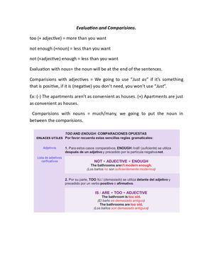 Evaluation And Comparisions