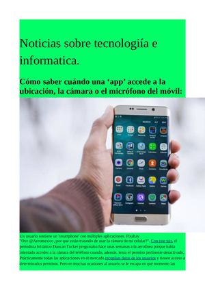 noticias sobre tecnologia e informatica: Por daniela fernandez