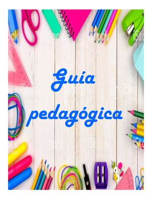 Guía Pedagógica Ii 2019