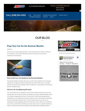 Amsoil Dealer - Schell Distributing Inc