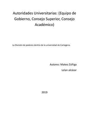 Autoridades Universitarias