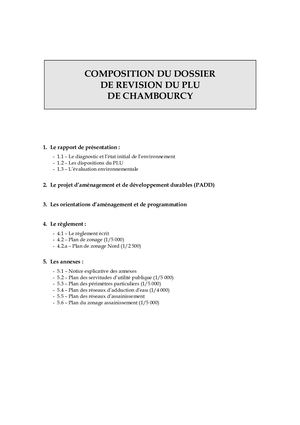 Dossier Plu Complet 2019