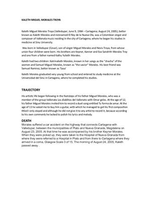 Kaleth Miguel Morales Troya