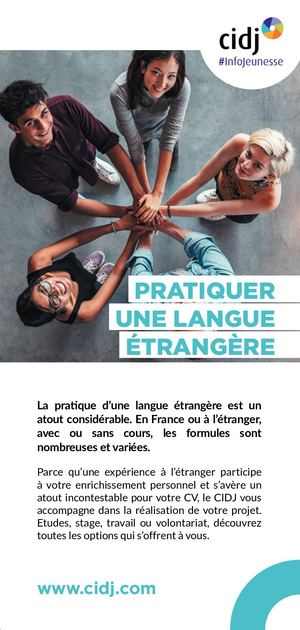 PRATIQUER UNE LANGUE ETRANGERE