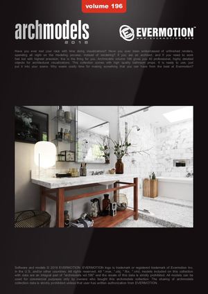 EVERMOTION ARCHMODELS VOL.196