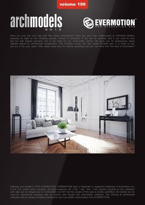 EVERMOTION ARCHMODELS VOL.199