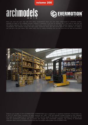 EVERMOTION ARCHMODELS VOL.200