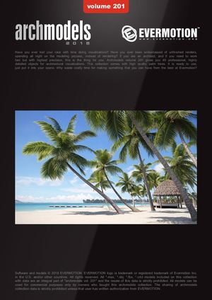 EVERMOTION ARCHMODELS VOL.201