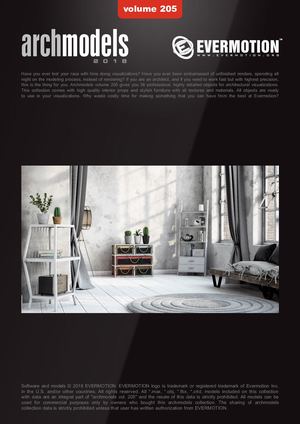 EVERMOTION ARCHMODELS VOL.205