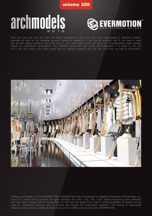 EVERMOTION ARCHMODELS VOL.209