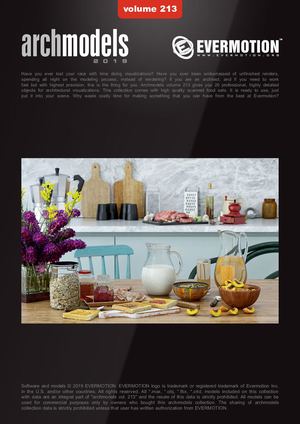 EVERMOTION ARCHMODELS VOL.213