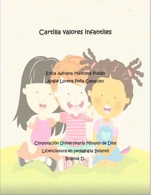 Cartilla Valores Infantiles