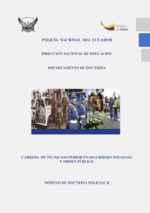Modulo Doctrina Policial Ii