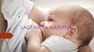 Lactancia Materna