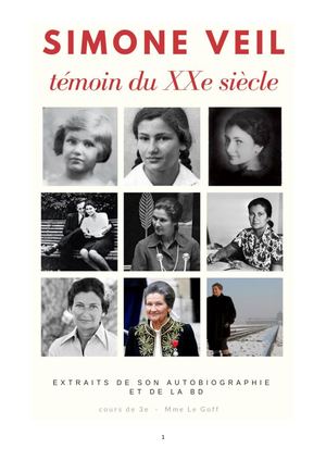 Livret Simone Veil