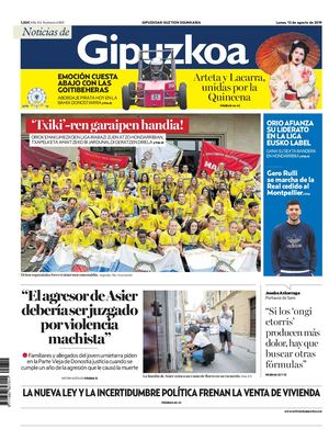 Noticias de Gipuzkoa 20190812