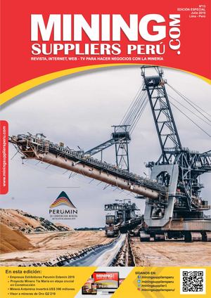 Edició Revista Mining Suppliers Perú Julio 2019