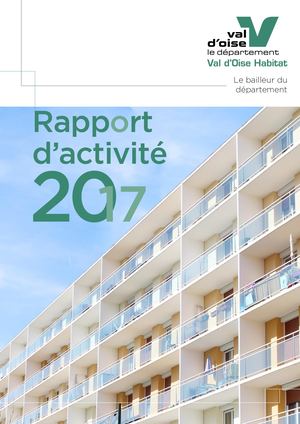 Rapport d'activité de Val d'Oise Habitat 2017