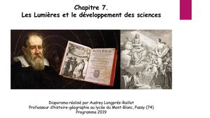 Hist 4 1 Les Lumières Et Le Développement Des Sciences
