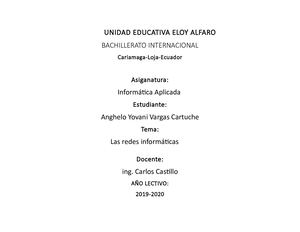 Las Redes Informaticas