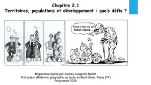 Geo 2 1 Territoires Populations Et Développement Quels Défis