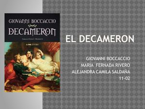 El Decameron