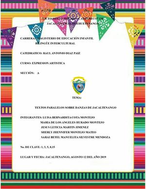 Bailes De Jacaltenango MEIBI