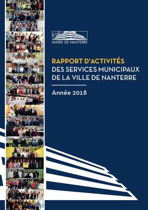 Rapport d'activité de la ville de Nanterre 2018