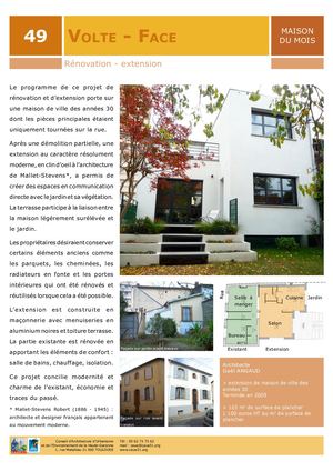 Rénovation Extension - Volte-face