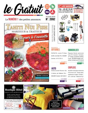 Le Gratuit 2092 Calameo 190819