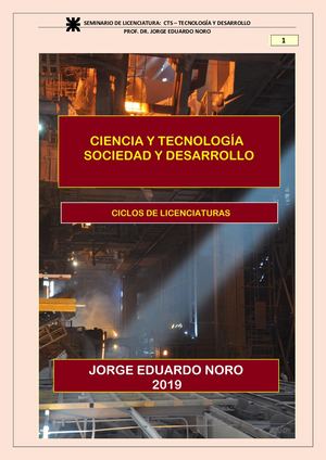 263. CIENCIA Y TECNOLOGIA + SOCIEDAD Y DESARROLLO