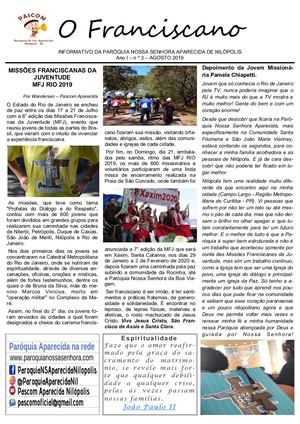 Ano I - nº 3 - Agosto 2019