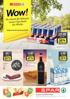 Spar Flugblatt 2019 KW 34