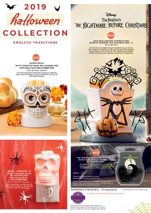 Scentsy Halloween & Spring Collection 2019
