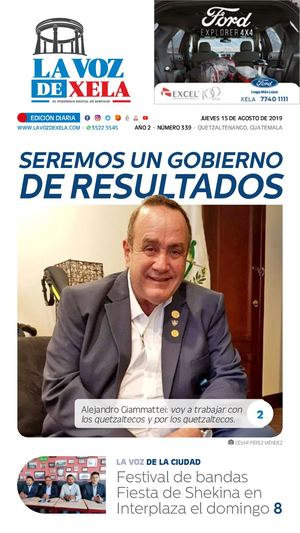 La Voz de Xela 339 15082019