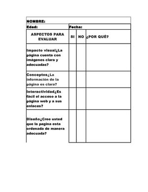 Criterios De Evaluacion