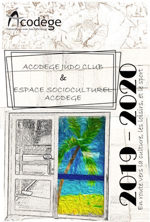 Programme ESC 2019-2020