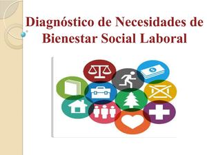 Diagnóstico De Necesidades De Bienestar Social Laboral
